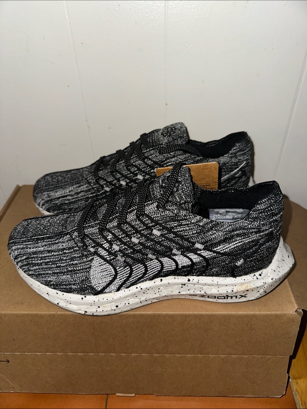 Nike Pegasus Black and White Sneakers